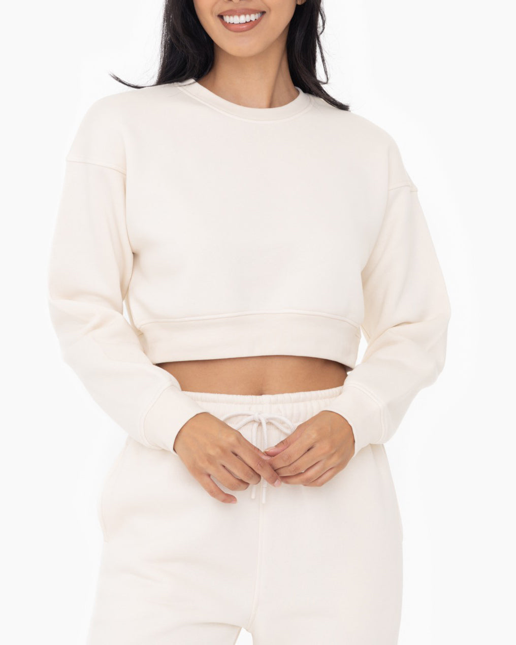 Leisure Love Cropped Crew Neck