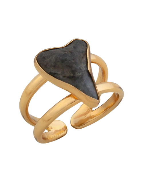 Alchemia Shark Tooth Double Band Cuff Ring