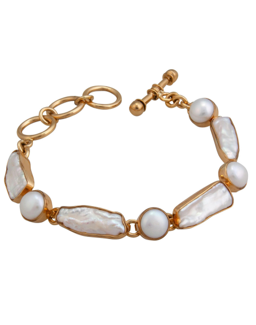 Alchemia Pearl & Biwa Pearl Bracelet