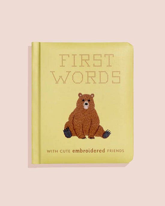 First Words with Cute Embroidered Friends by Paige Tate & Co.