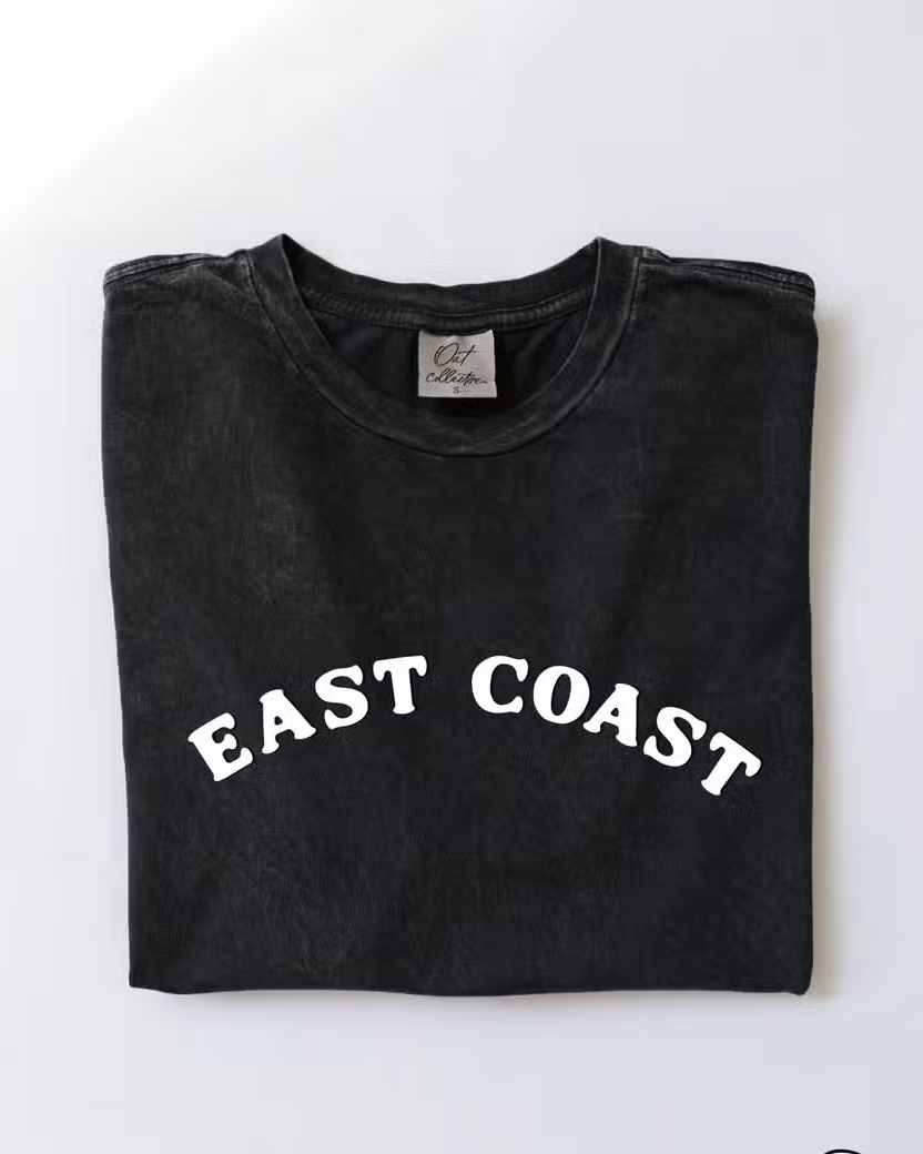 East Coast Puff Print Tee