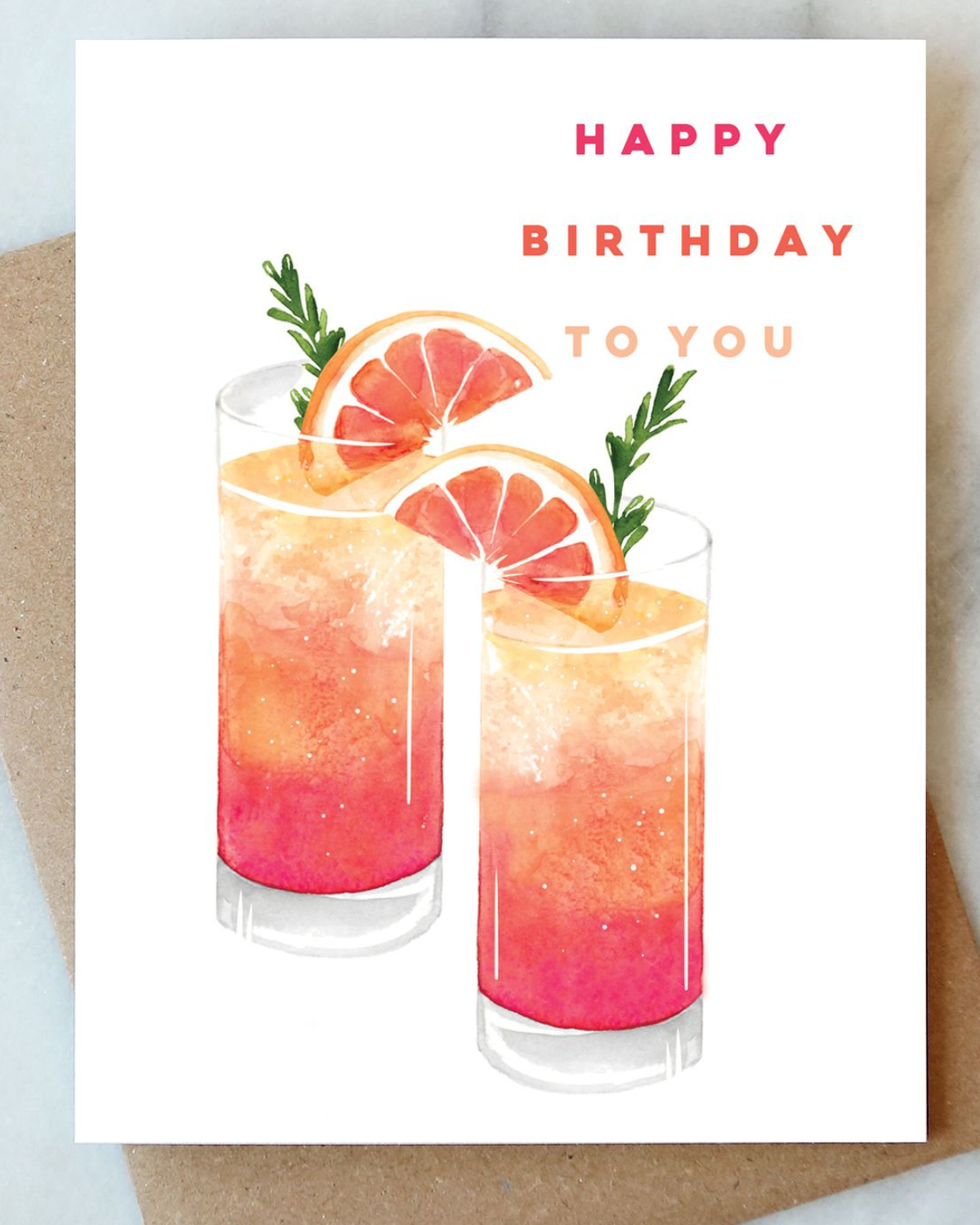 Palomas Birthday Card