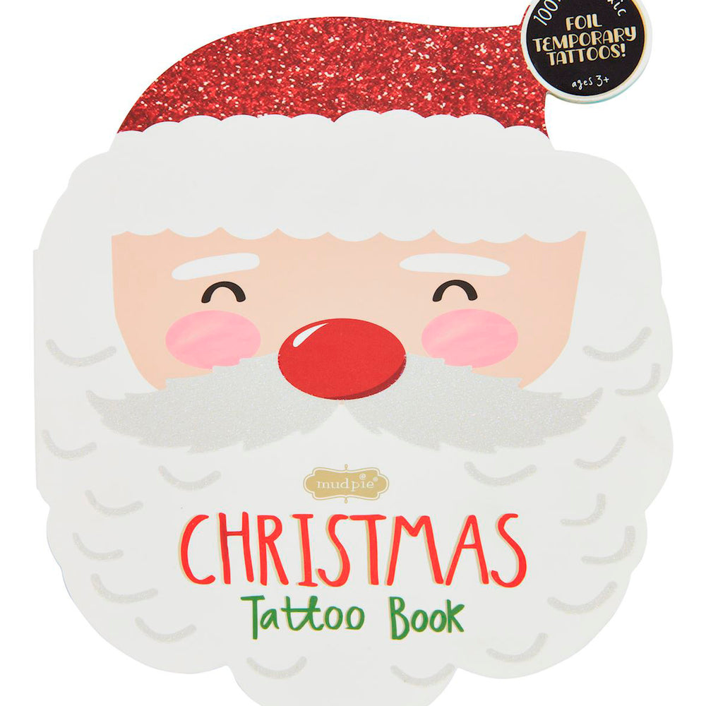 Santa Tattoo Book by Mud Pie