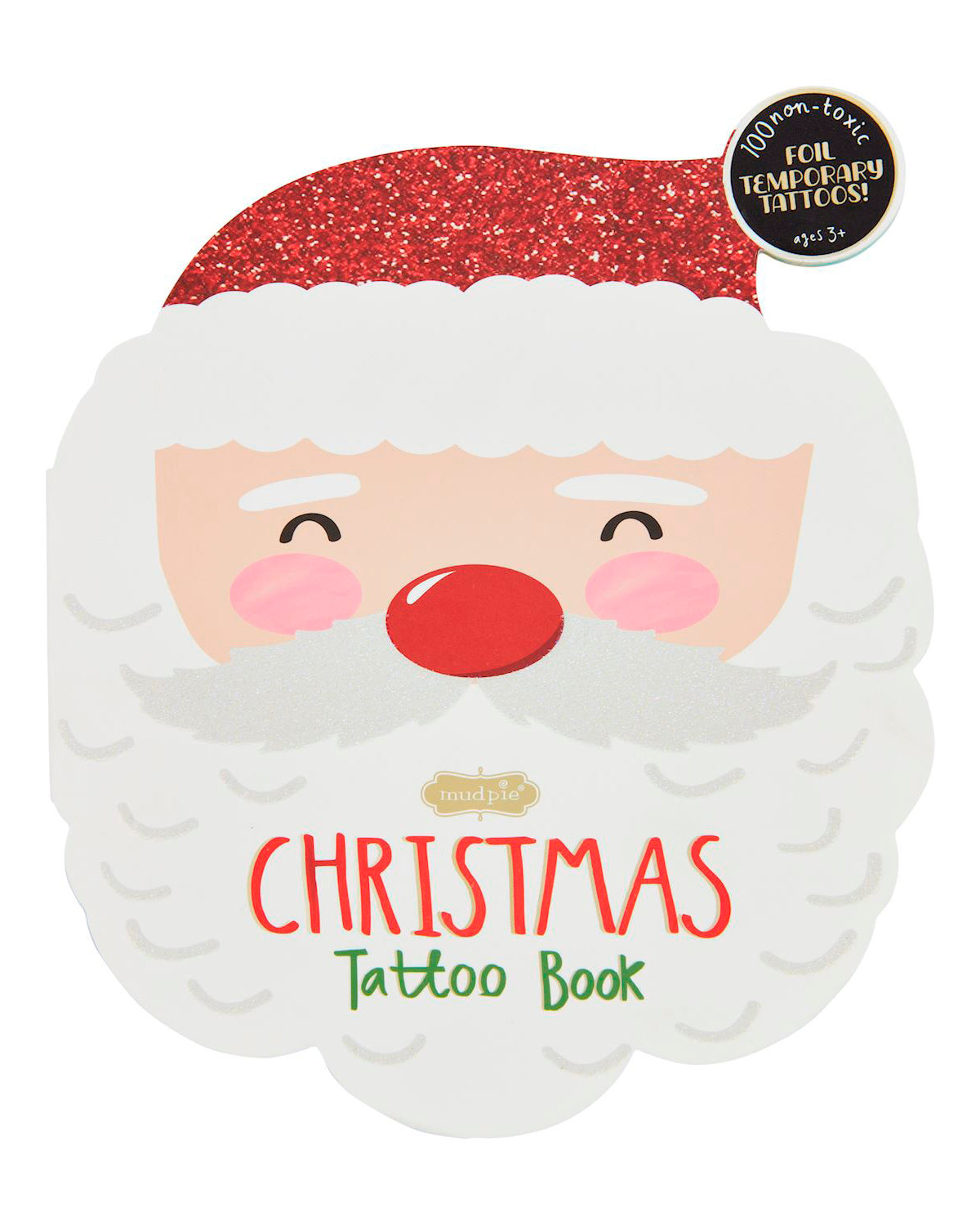 Santa Tattoo Book by Mud Pie