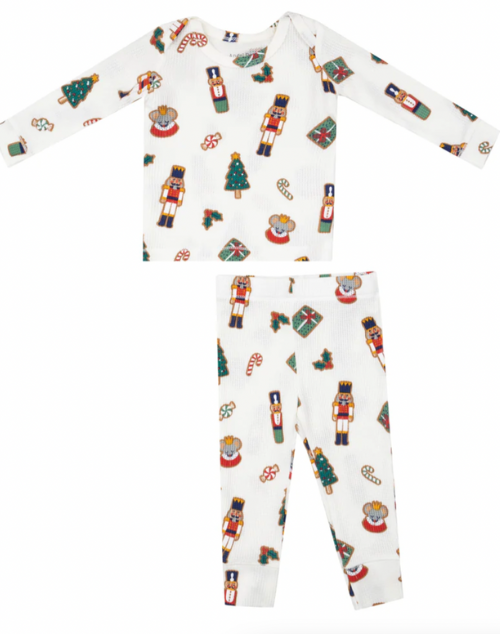 Nutcracker Christmas Cookies L/S Loungewear Set by Angel Dear