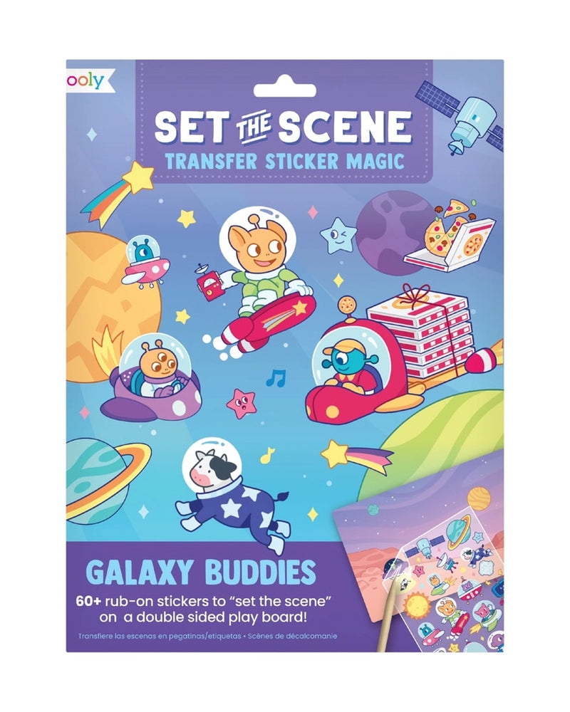 Set the Scene Transfer Stickers Magic - Galaxy Buddies