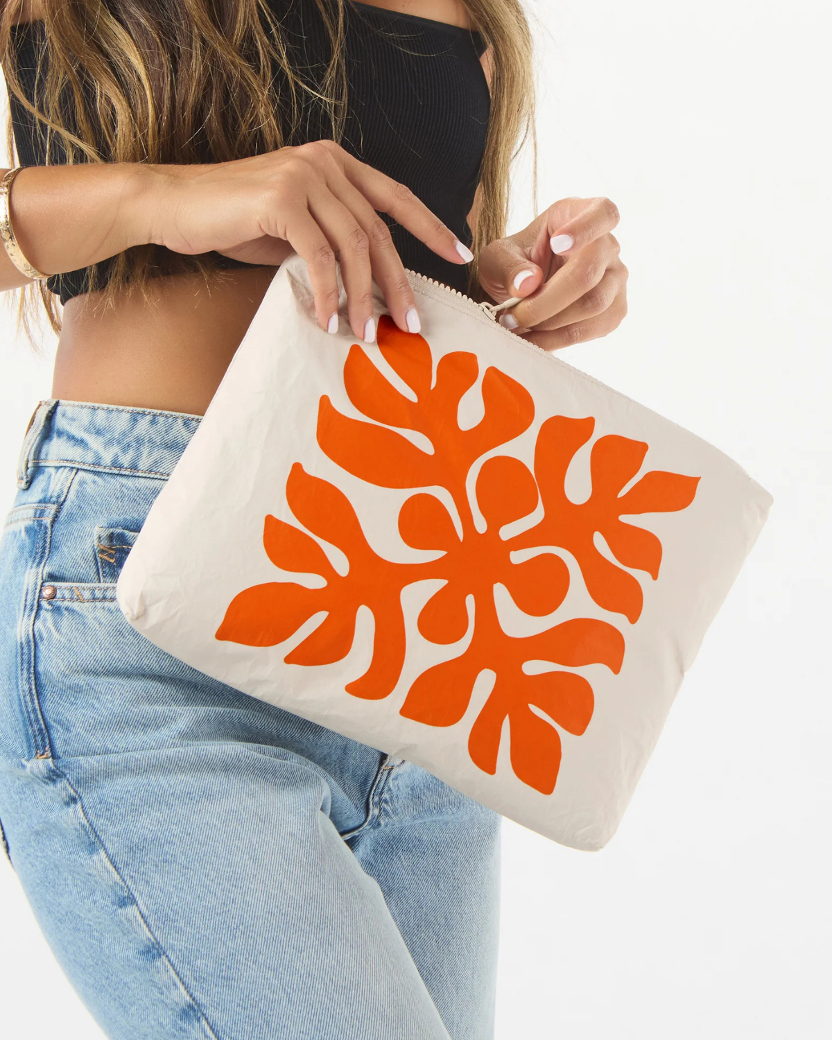 Applique Mid Pouch by Aloha