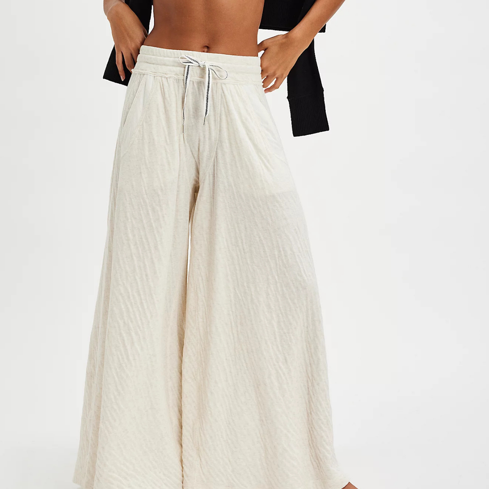 Wait A Minute Wide Leg Pants by Free People