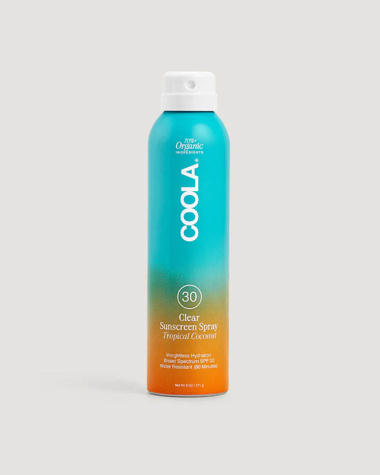 COOLA Classic Body Spray SPF 30 6oz Tropical Coconut