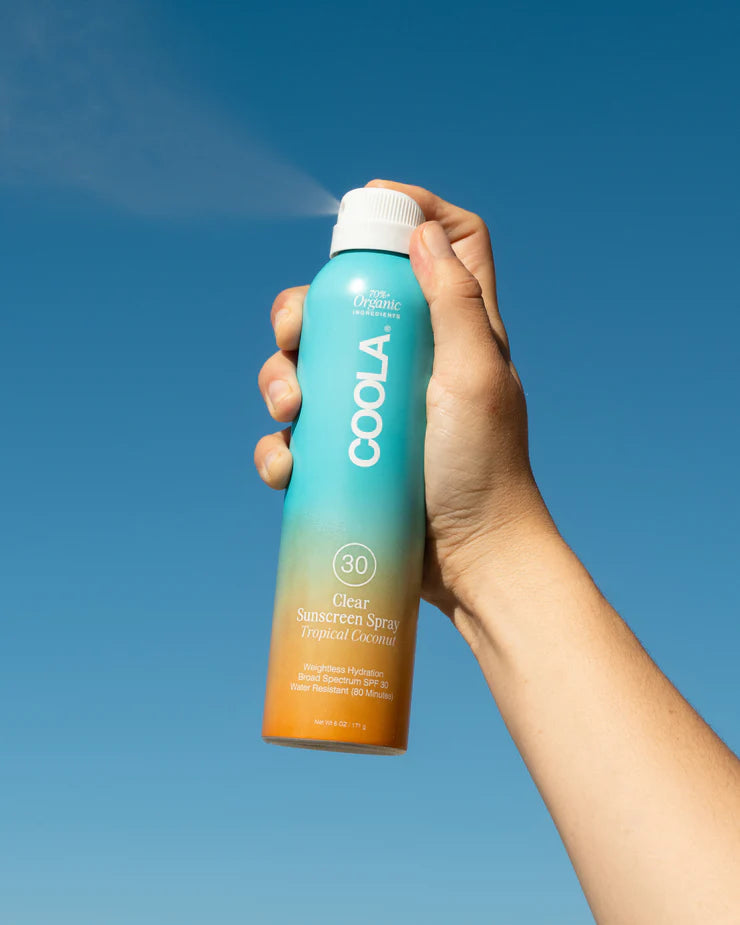 COOLA Classic Body Spray SPF 30 6oz Tropical Coconut