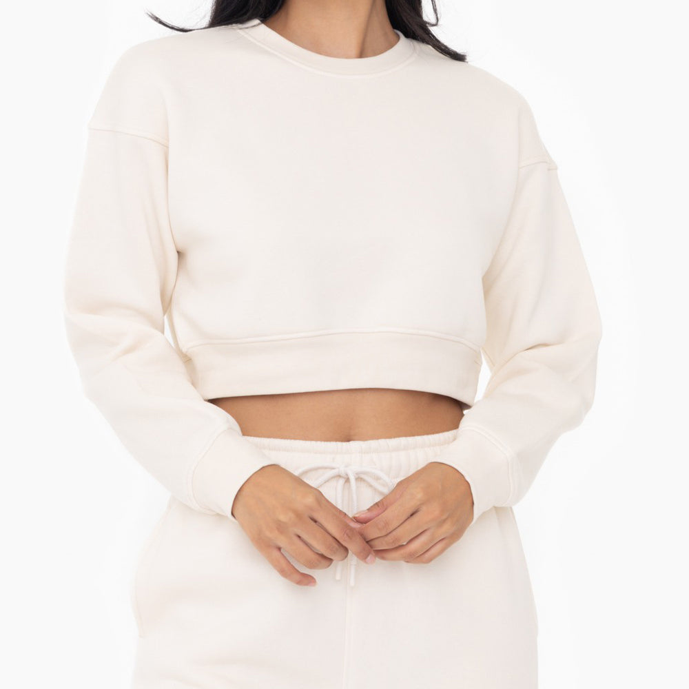 Leisure Love Cropped Crew Neck