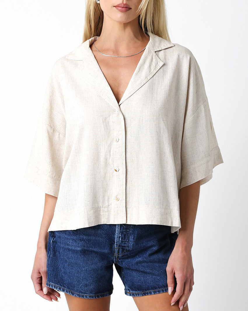 Dunes Button Down Top