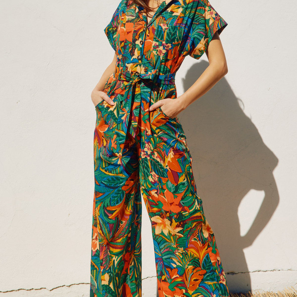 
                  
                    Sunny Serenity Button Front Jumpsuit
                  
                