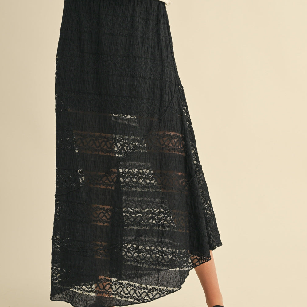 
                  
                    Ella Lace Midi Skirt
                  
                