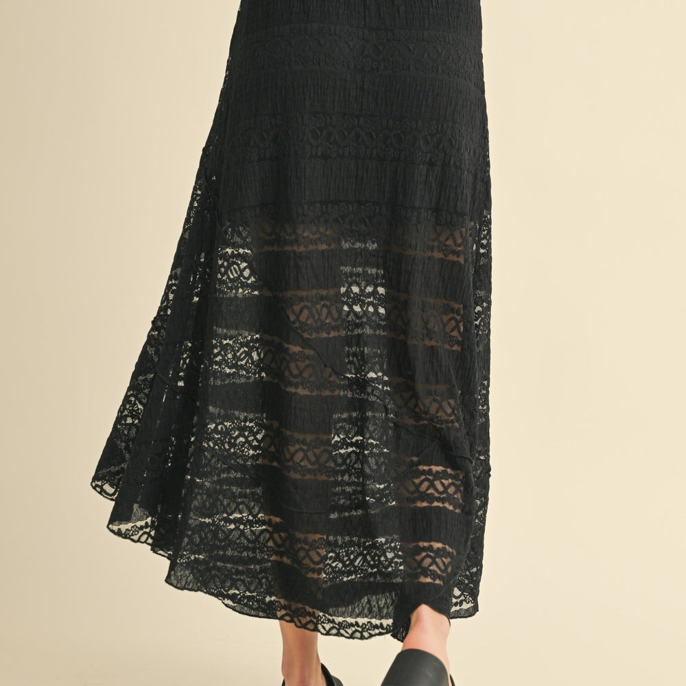 
                  
                    Ella Lace Midi Skirt
                  
                