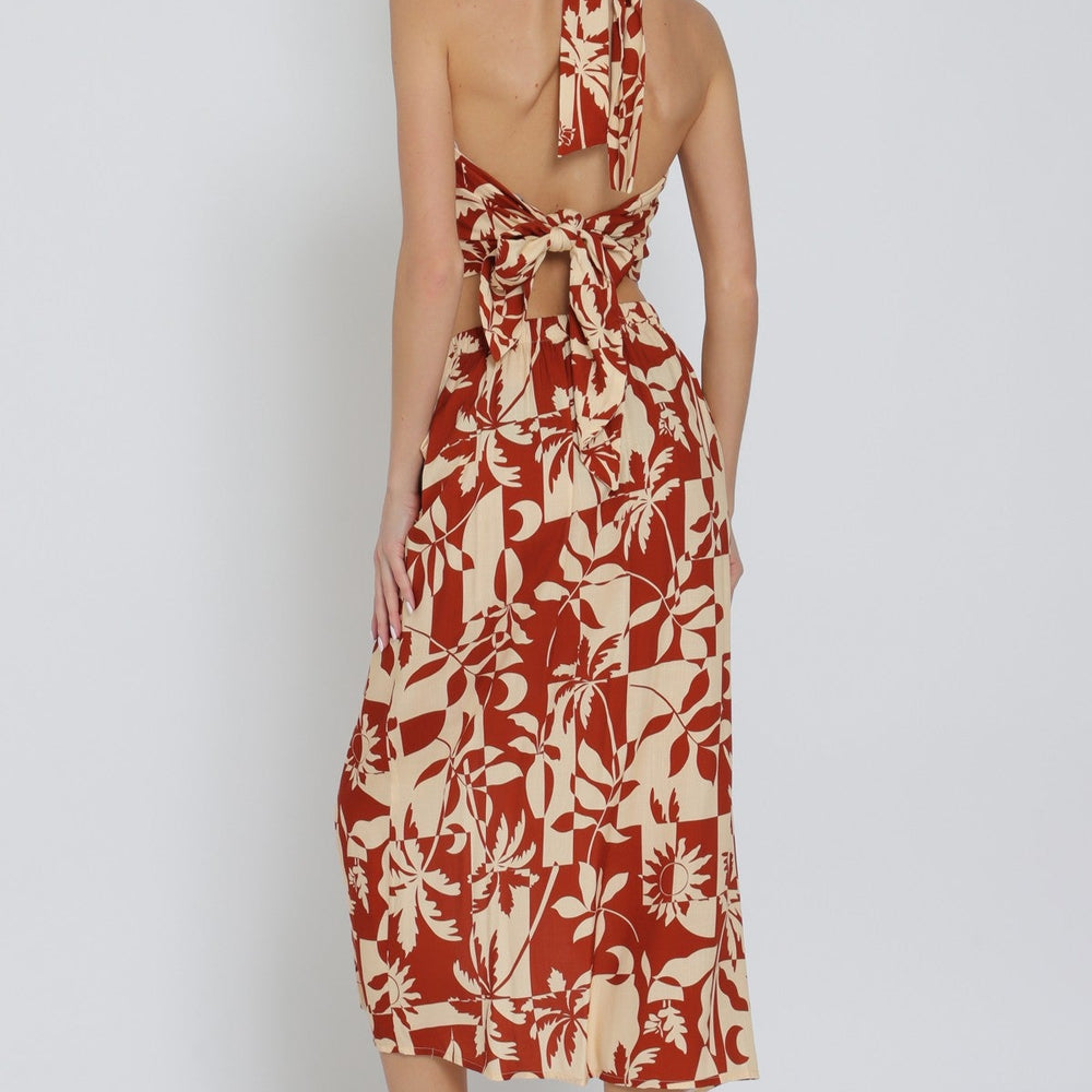 
                  
                    Tuscany Halter Top & Wrap Skirt Set
                  
                