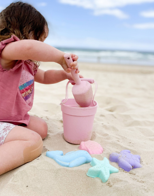 Pink Beach Bucket Set