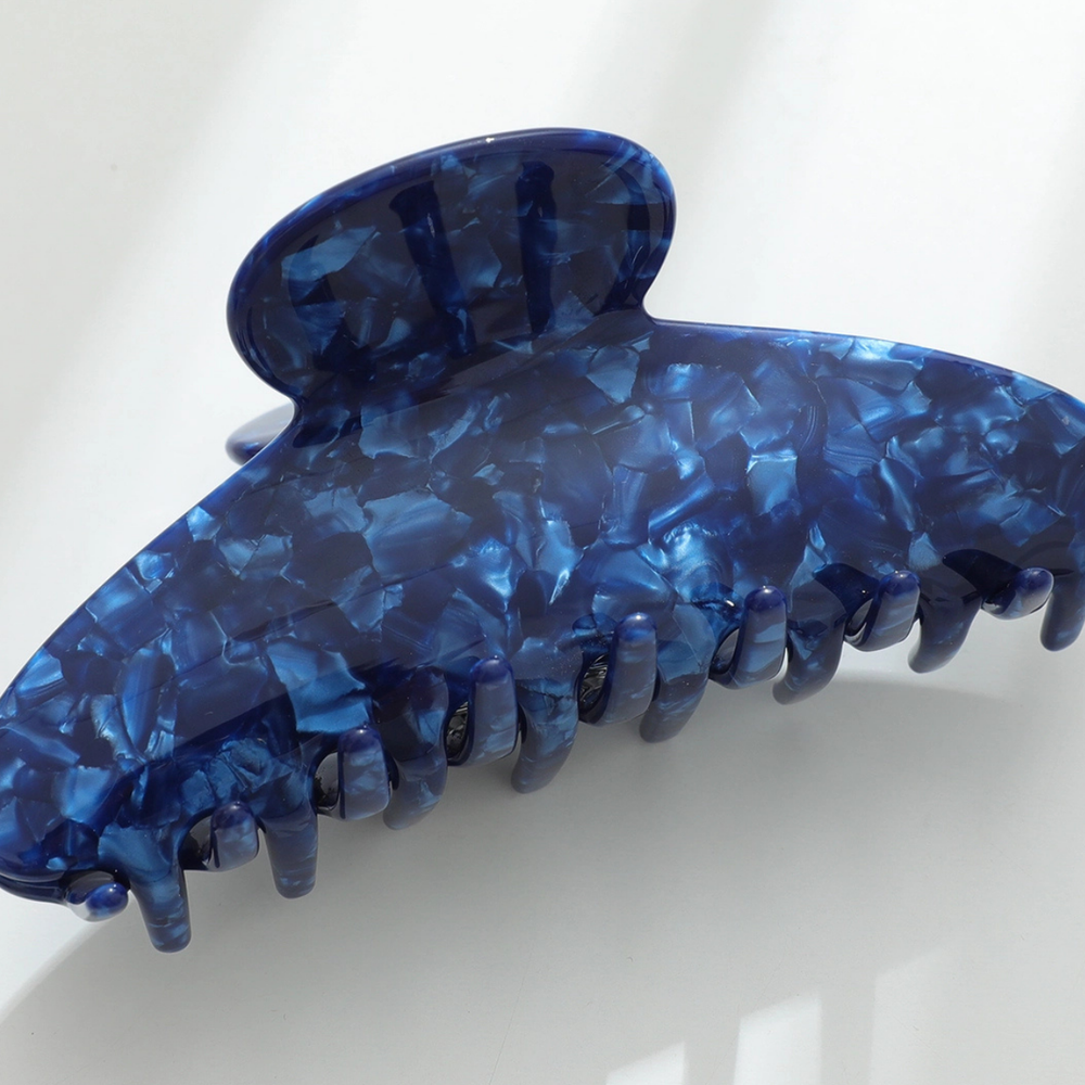 Denim Blue Large Claw Clips
