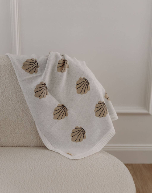 Shell Knit Blanket