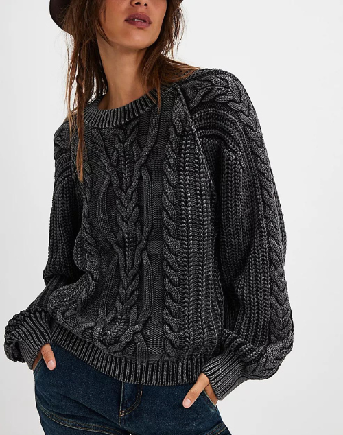 Frankie Cable Sweater by Free People