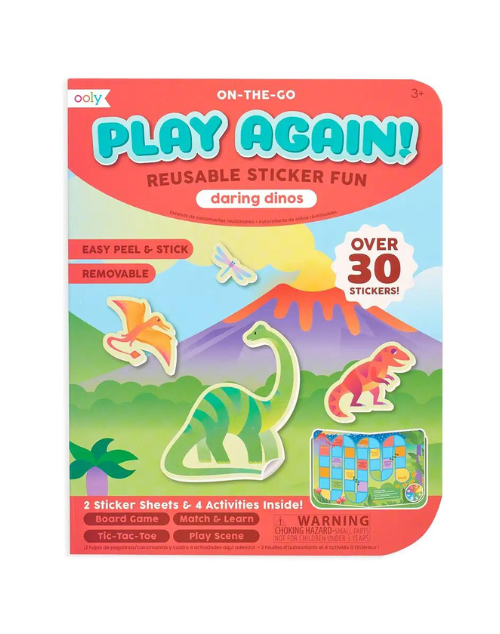 
                  
                    Play Again Reusable Sticker Fun- Daring Dinos
                  
                