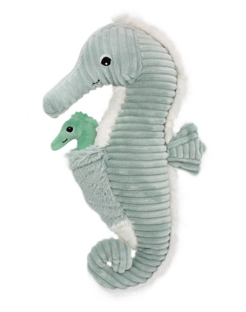 Load image into Gallery viewer, Seahorse &amp;amp; Baby Seahorse Plush
