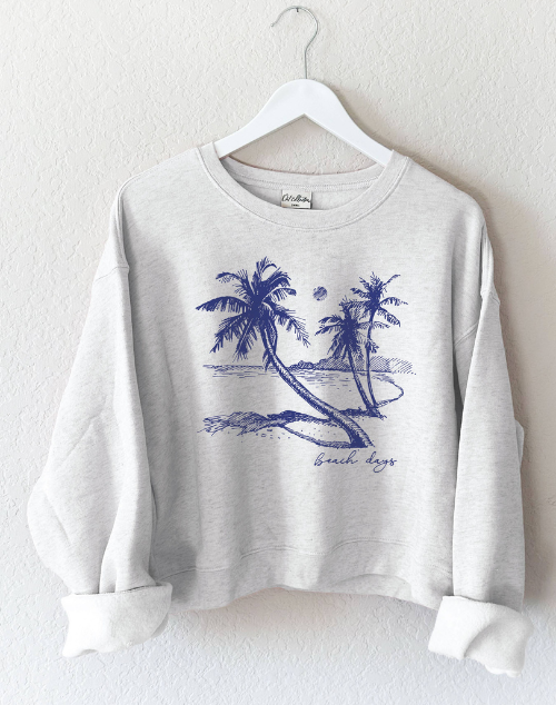 Beach Days Crewneck Sweatshirt