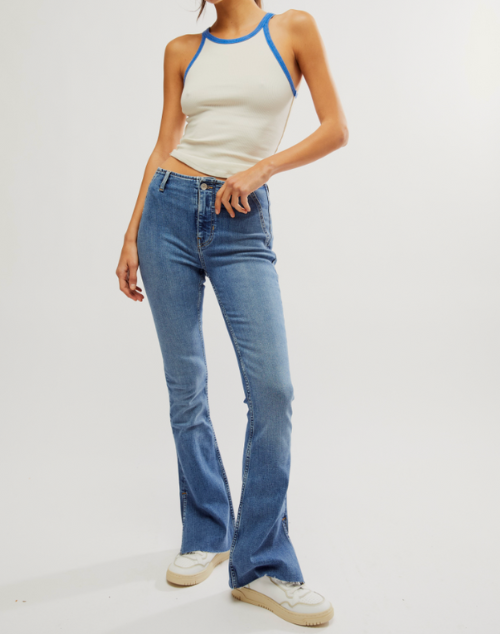 Level Up Slit Bootcut by Free People