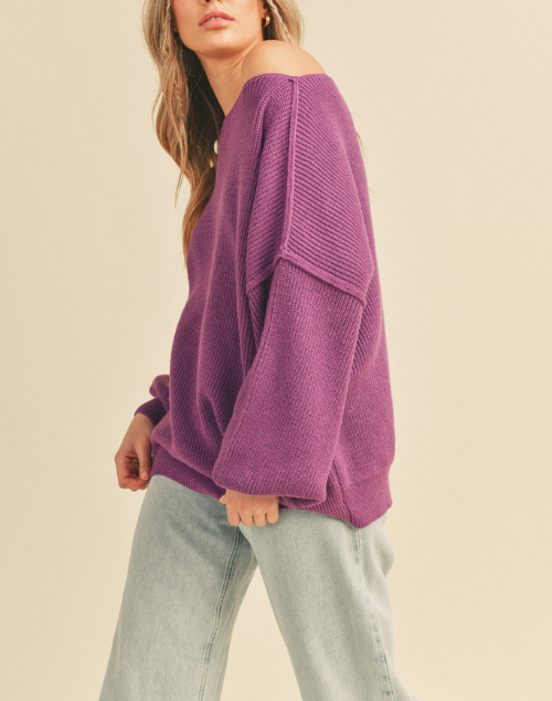 Ferrah Bubble Sleeve Sweater