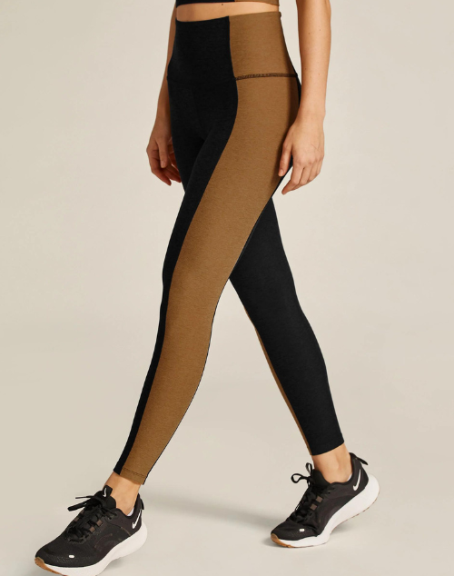 Load image into Gallery viewer, Spacedye Vitality Colorblock Midi Legging by Beyond Yoga
