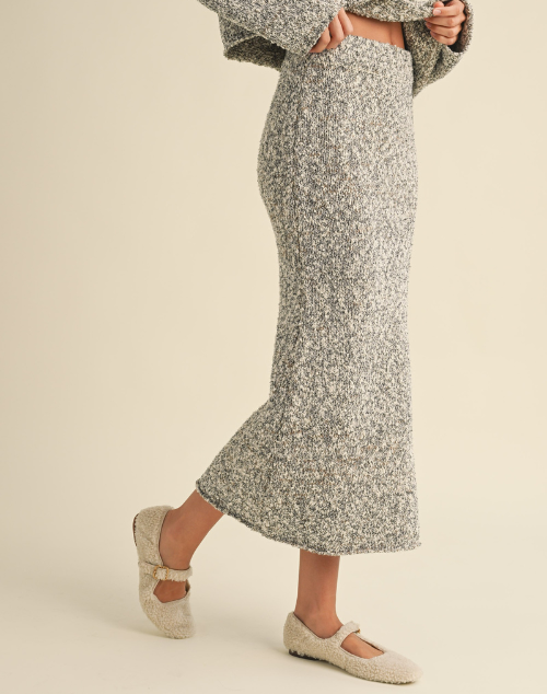 Molly Two Toned Knit Skirt