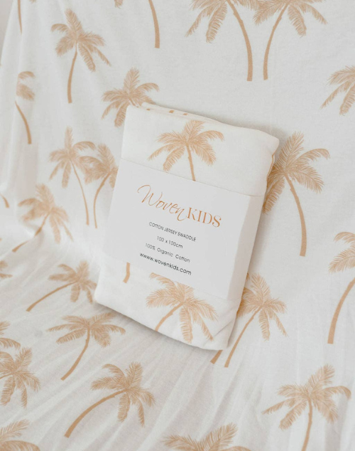 Nude Palm Tree Organic Jersey Wrap