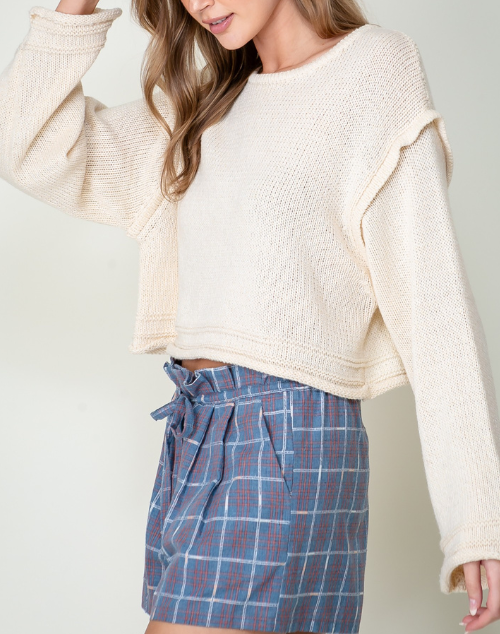 Dawn Ruffled Sweater