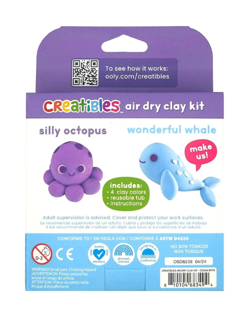 
                  
                    Creatibles D.I.Y. Air-Dry Clay Kit: Ocean Bffs
                  
                