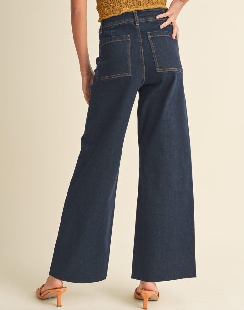 Summer Daze Straight Wide Leg Denim