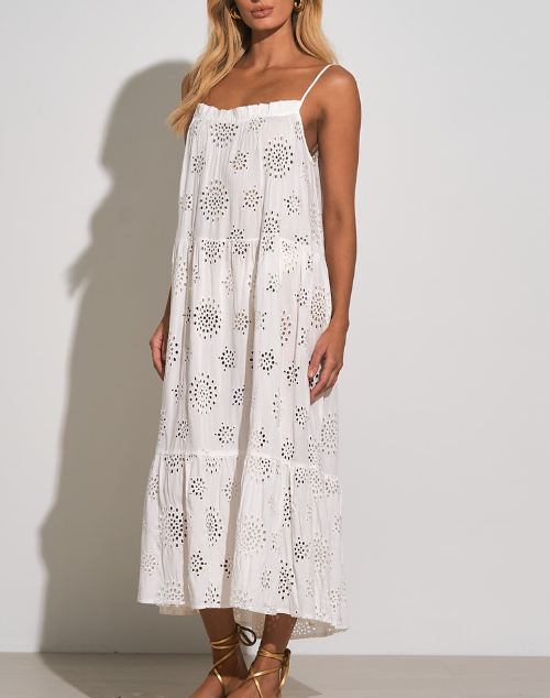 Load image into Gallery viewer, Illa Eyelet Maxi Dress Coverup by Elan
