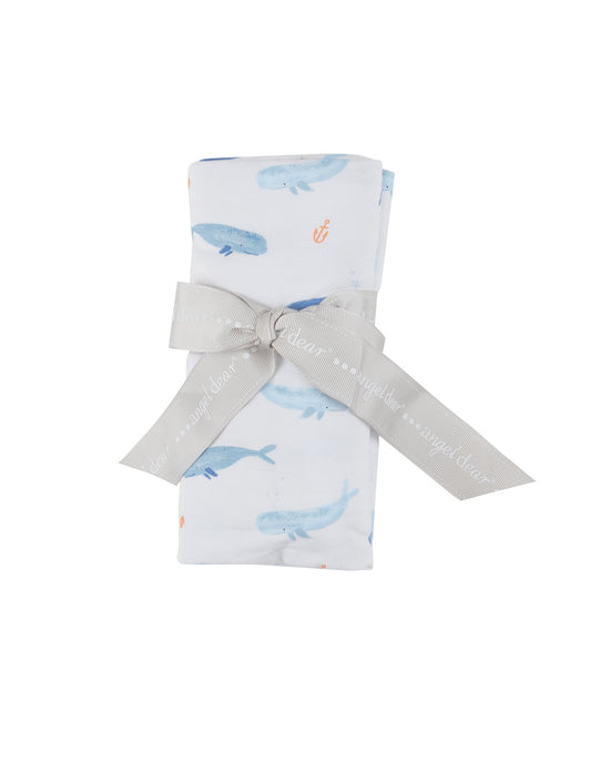 Whale Hello There Swaddle by Angel Dear