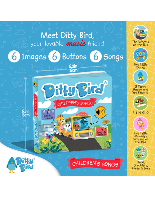 
                      
                        Ditty Bird - Ditty Bird Sound Book- Color Songs
                      
                    