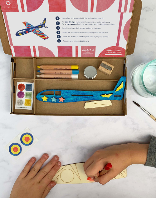 
                  
                    Plane Craft Kit Activity Box
                  
                