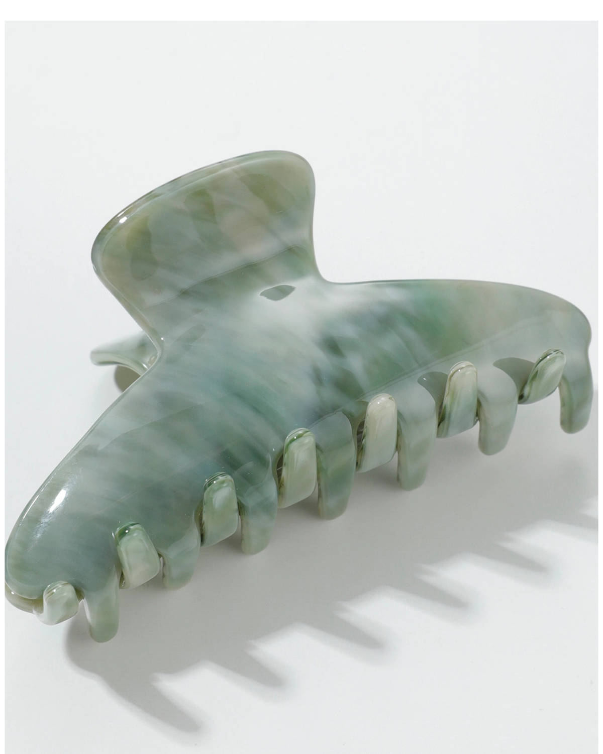 Calacatta Emerald Assorted Claw Clips