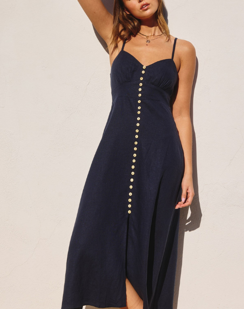 
                  
                    Heaven Sent Button Front Midi Dress
                  
                