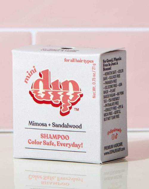 Mini Dip Color Safe Shampoo Bar - Mimosa & Sandalwood