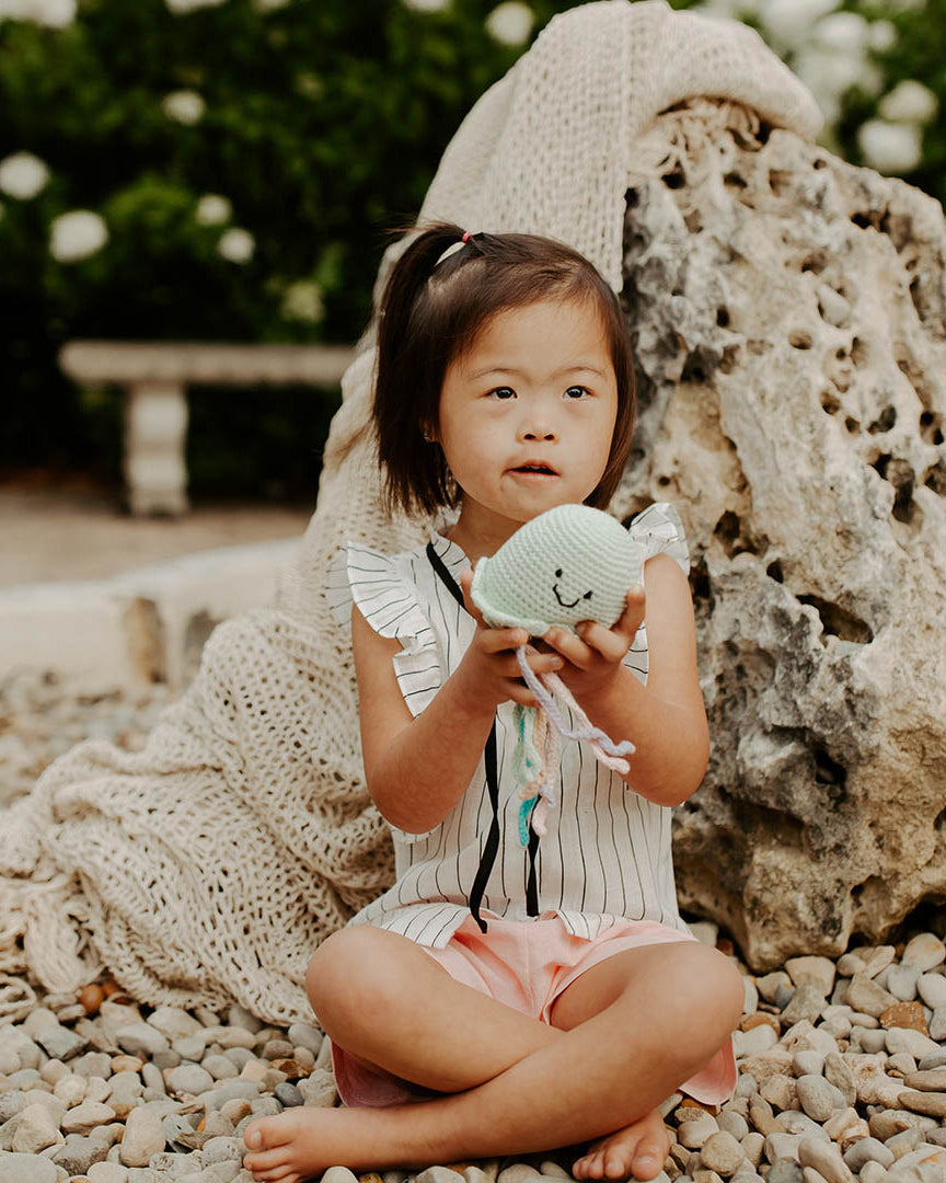 Plush Ocean Toy Jellyfish by Pebble