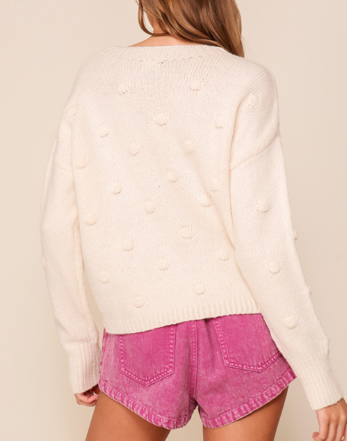 Blaire 3D Dotted Sweater