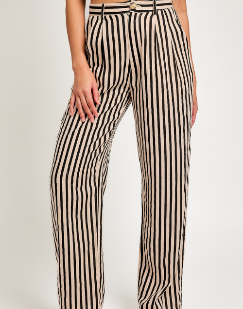 Amber Stripped Trouser