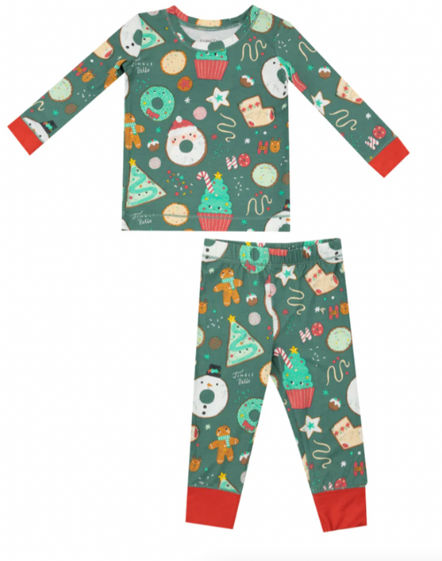 Christmas Treats L/S Loungewear Set by Angel Dear