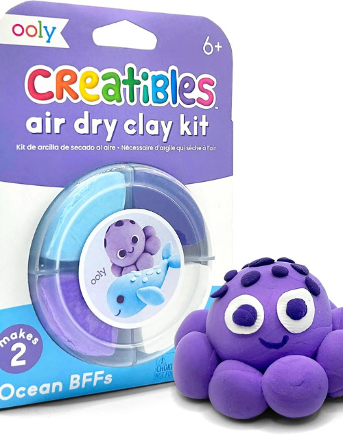 Creatibles D.I.Y. Air-Dry Clay Kit: Ocean Bffs