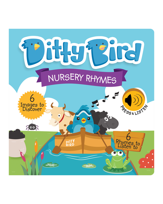 Load image into Gallery viewer, Ditty Bird Baby Sound Book Farm Animals Nursery Rhymes
