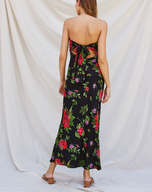 
                      
                        Midnight Dahlia Tube Midi Dress
                      
                    