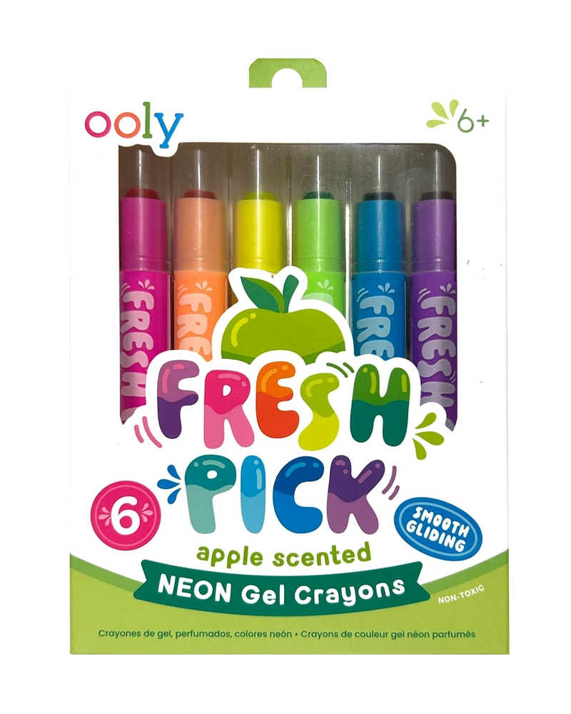 Fresh Pick Apple Scented Gel Crayons